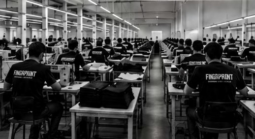 Spacious production floor