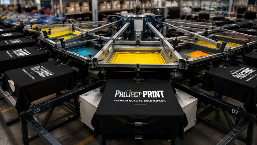 Professional screen printing